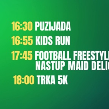 Program događaja - Ilijaš 5K run challenge 2026